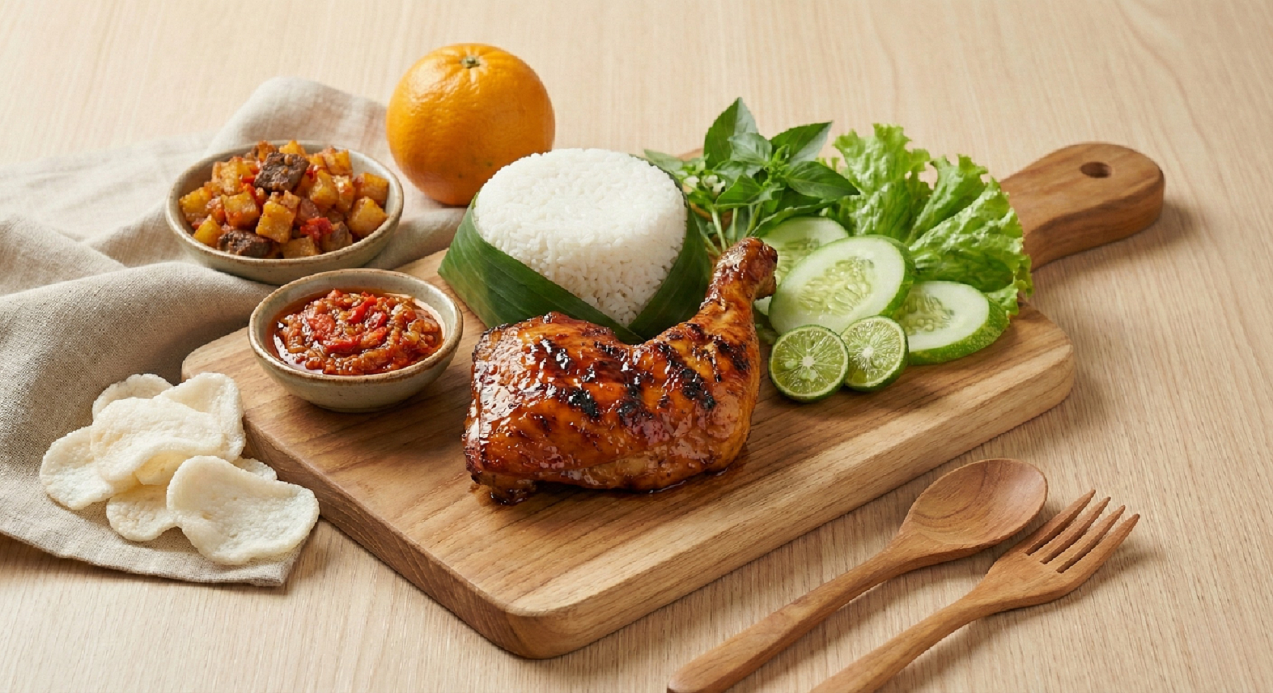 Nasi Ayam Bakar